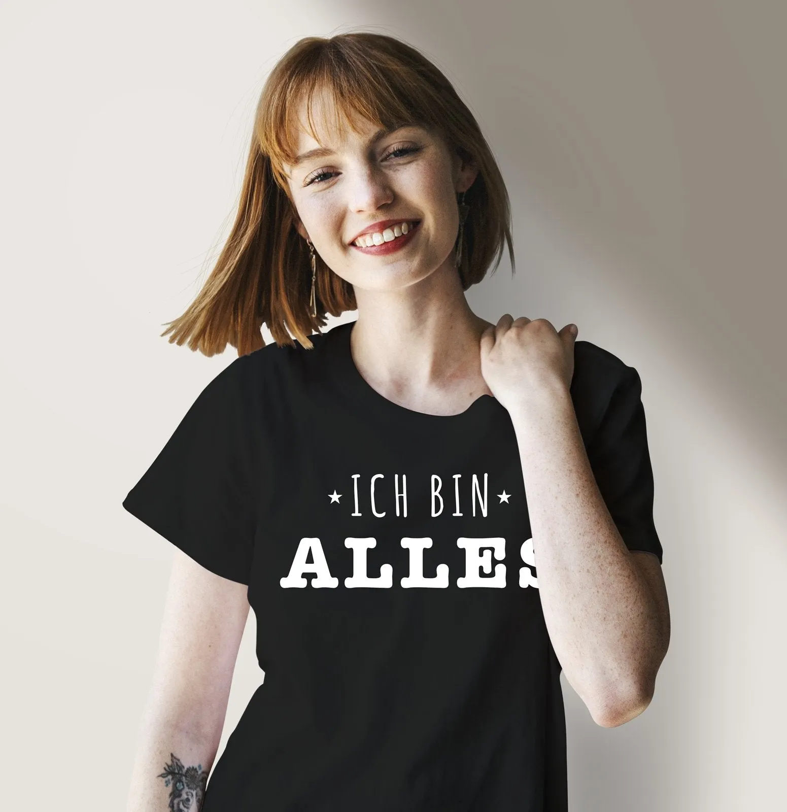 T-Shirt Damen - Ich bin alles