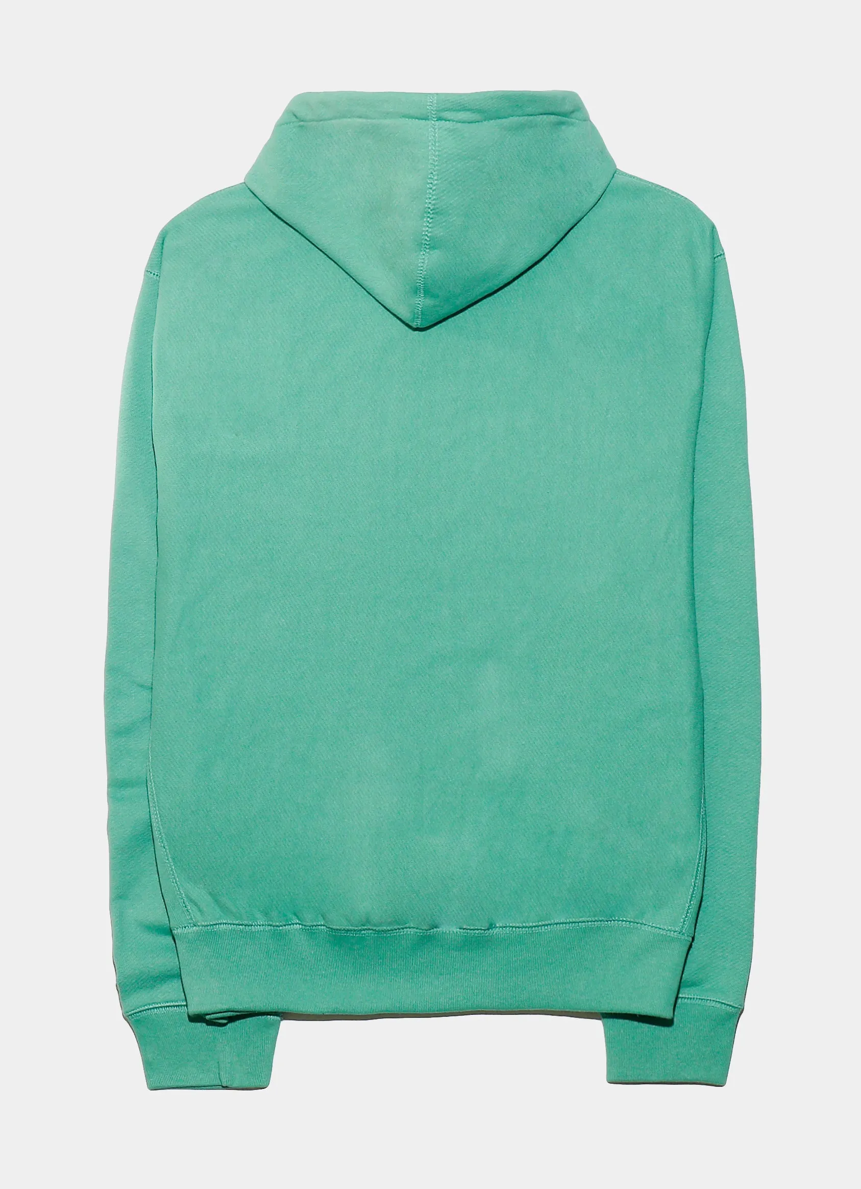 Terry Zip Hoodie Mens Hoodie (Jade Green)