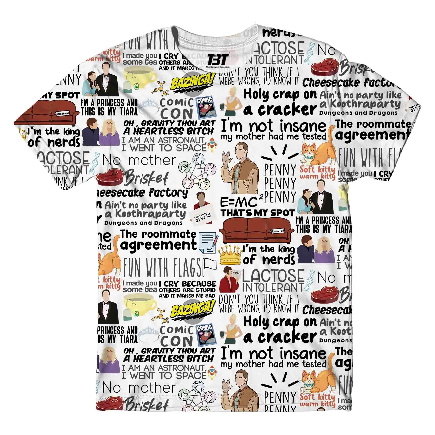 The Big Bang Theory AOP T-shirt