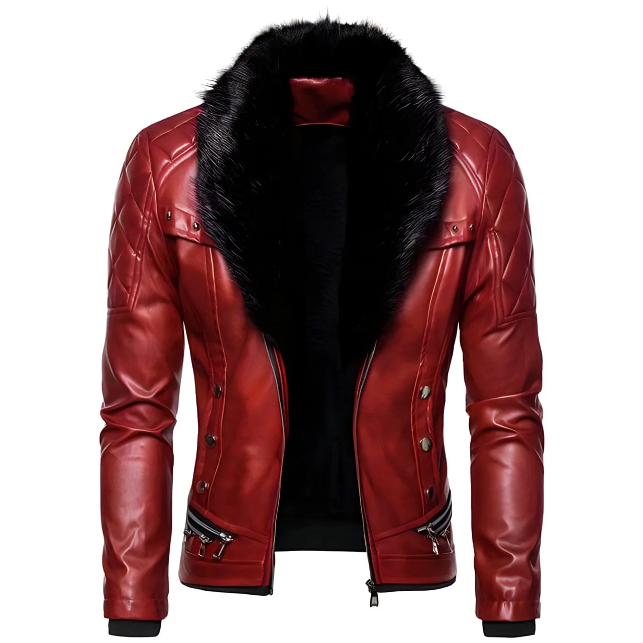 The Hombre Faux Leather Jacket - Multiple Colors