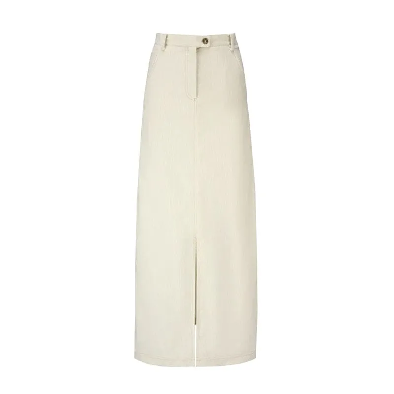 The Sammie Skirt | Creme Cord