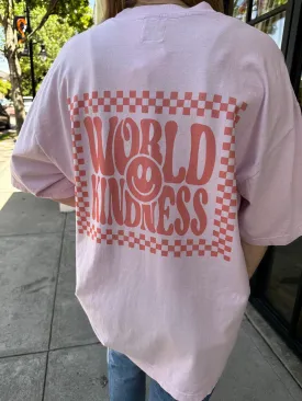 The World Kindness Oversized Graphic T-Shirt