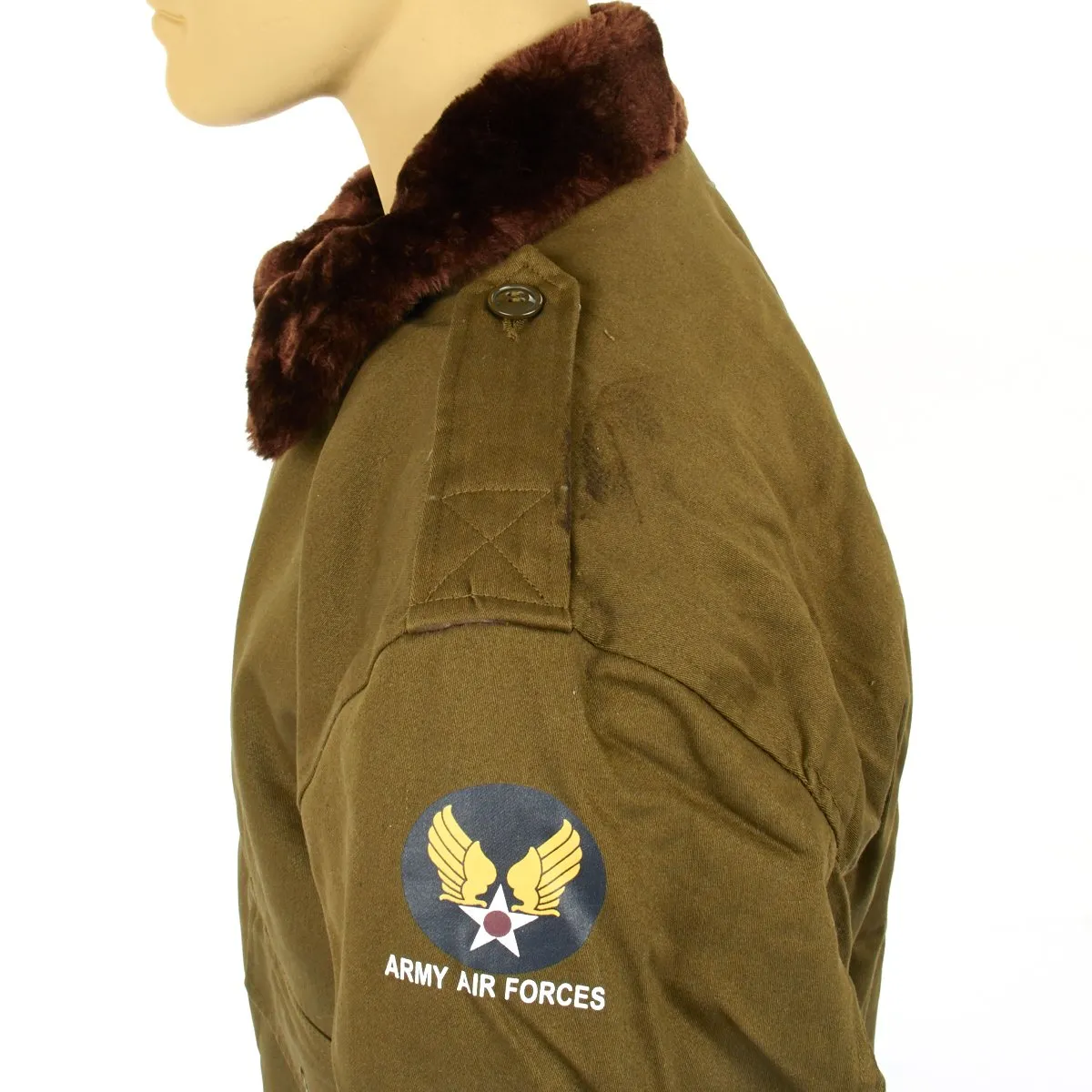 U.S. WWII Army Air Force USAAF Type B-10 Flight Jacket